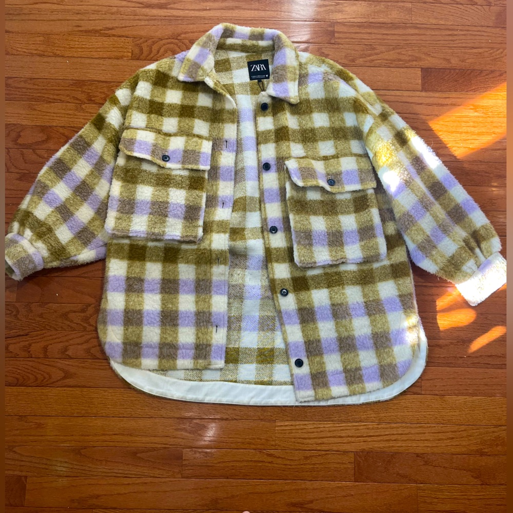Zara Oversized shacket XS-S
